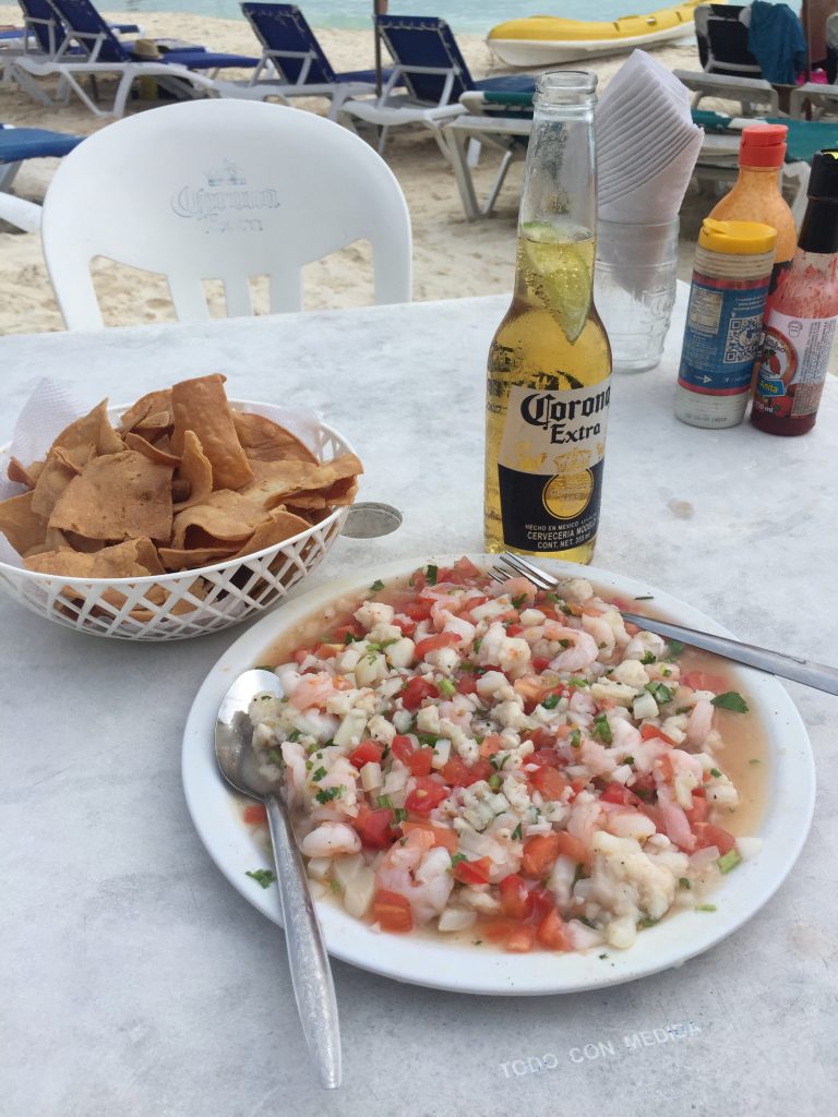 Welcome to Mexico - It could be that I'm the biggest fan of ceviche ever.