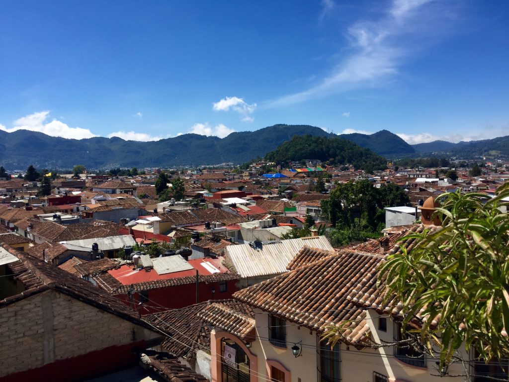 View of San Cristóbal de las Casas.