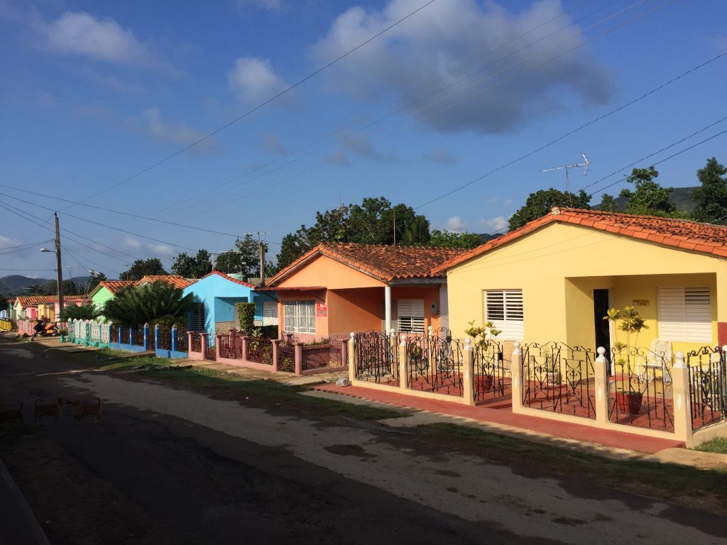 colourful houses in Viñales