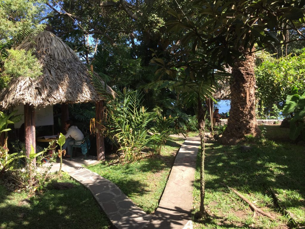 One of the learning stations of San Pedro Spanish School.